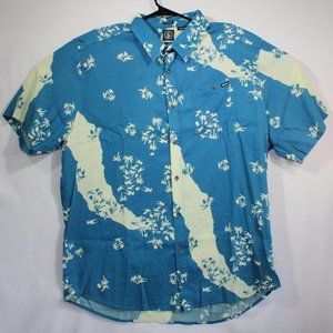 Volcon Men's Floral Short Sleeve Hawaiian Sz XXL